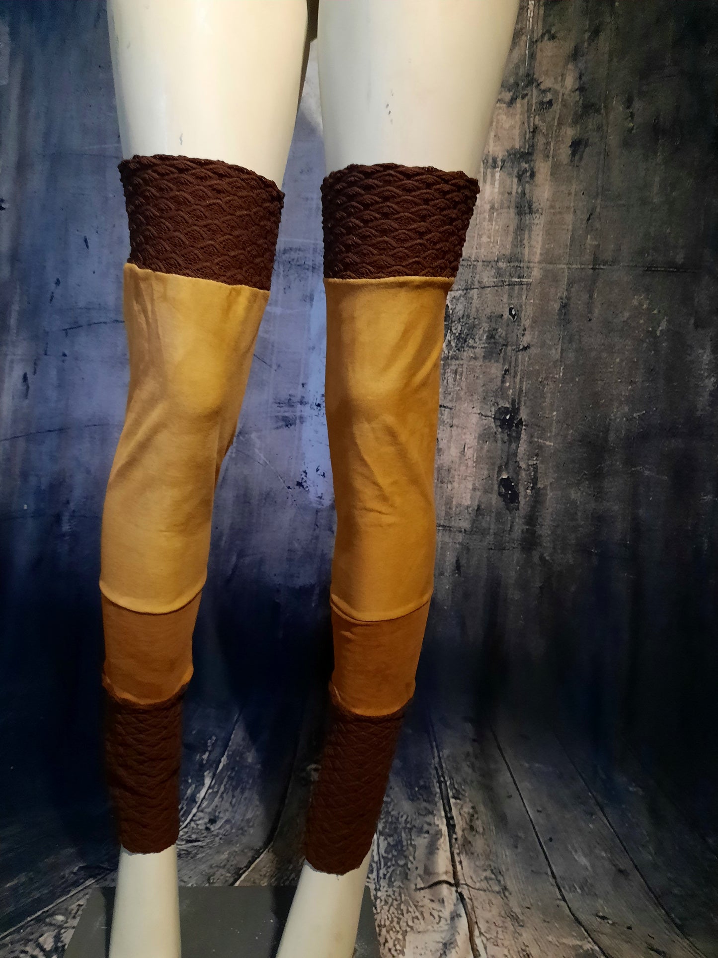 Stulpen Overknees Batik - Größe S bis M