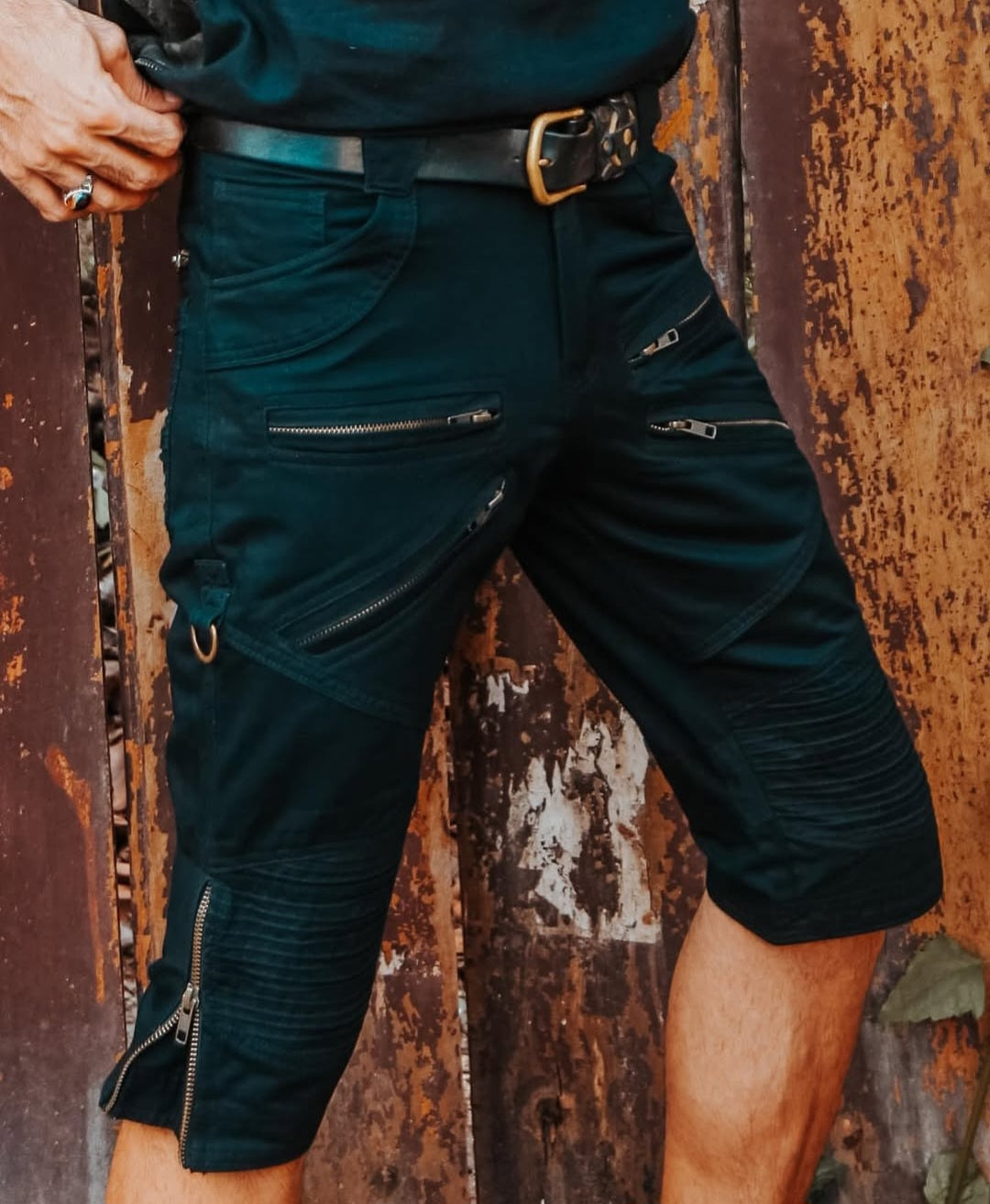 Iboga Shorts "Safari" schwarz - Größe XXL