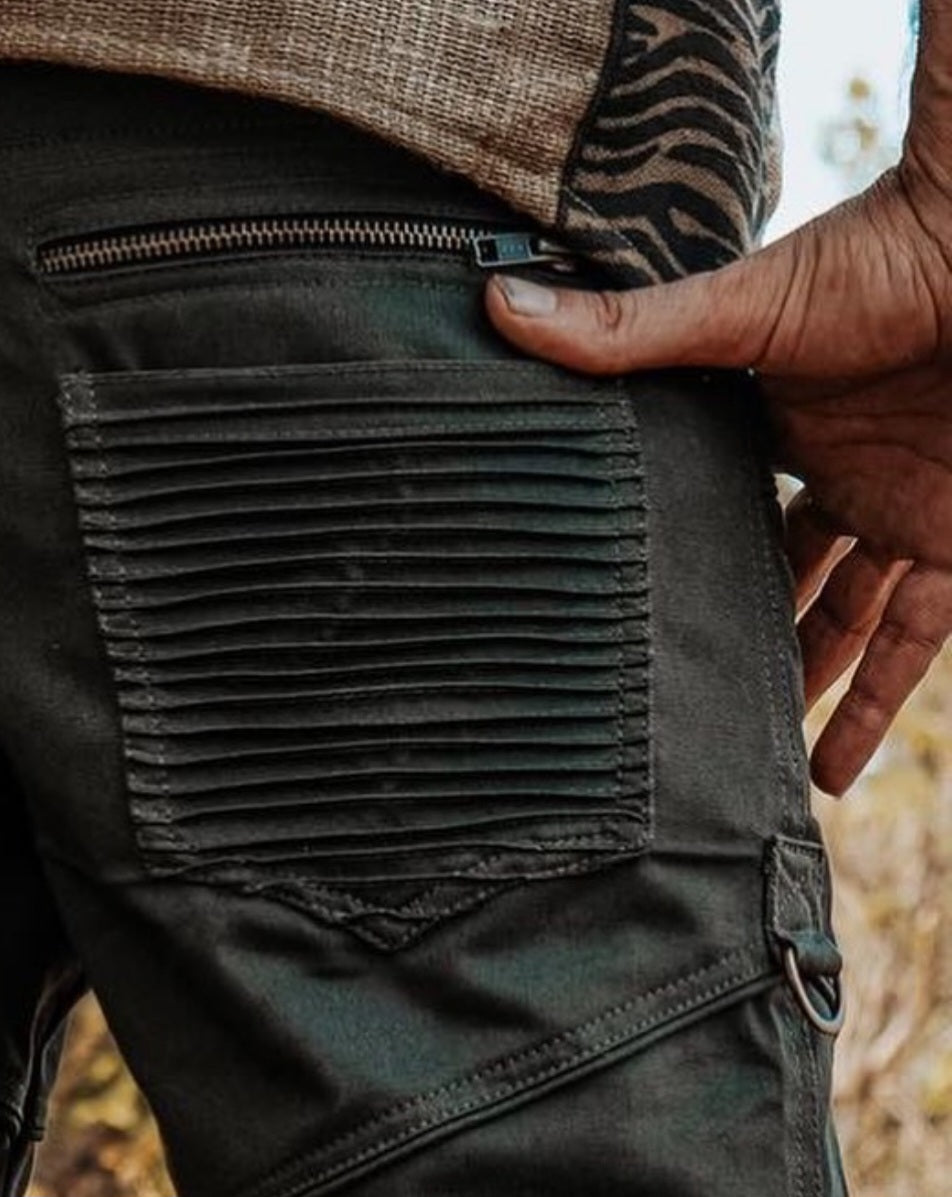 Iboga Shorts "Safari" schwarz - Größe XXL