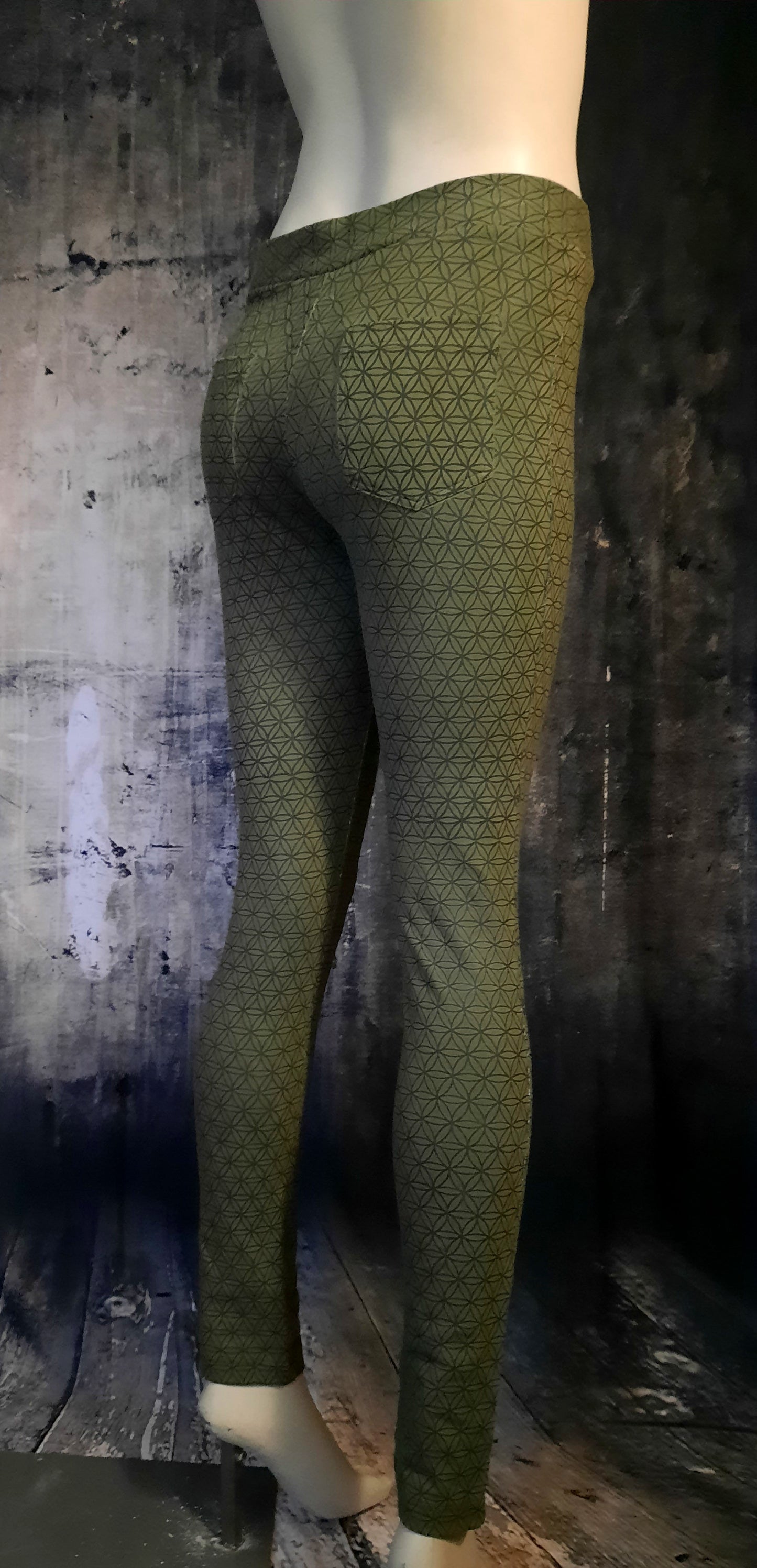 Leggings - Blume des Lebens - Größe M