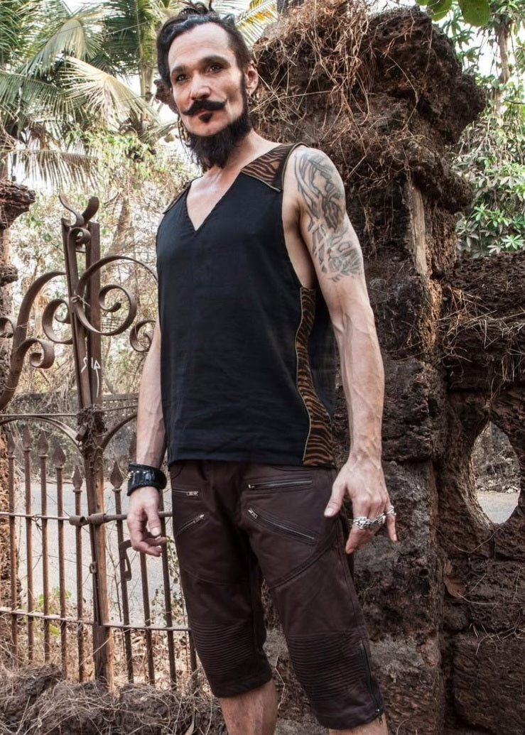Iboga Shorts "Safari" braun - Größe XL