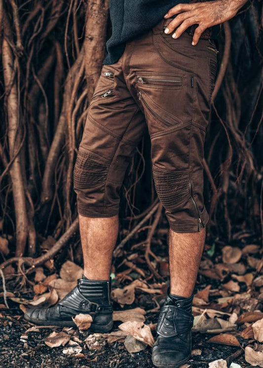 Iboga Shorts "Safari" braun - Größe XL
